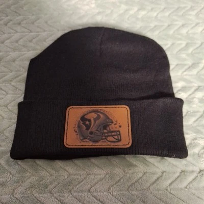 Gorra gorro negra con parche de los Houston Texans NFL  Foto 1 de 3