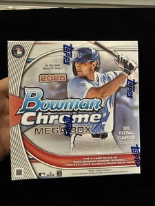 2025 Bowman Chrome Baseball sigillato in fabbrica Mega Box MLB RC 🔥 Mega Chrome Auto?  - Foto 1 di 2