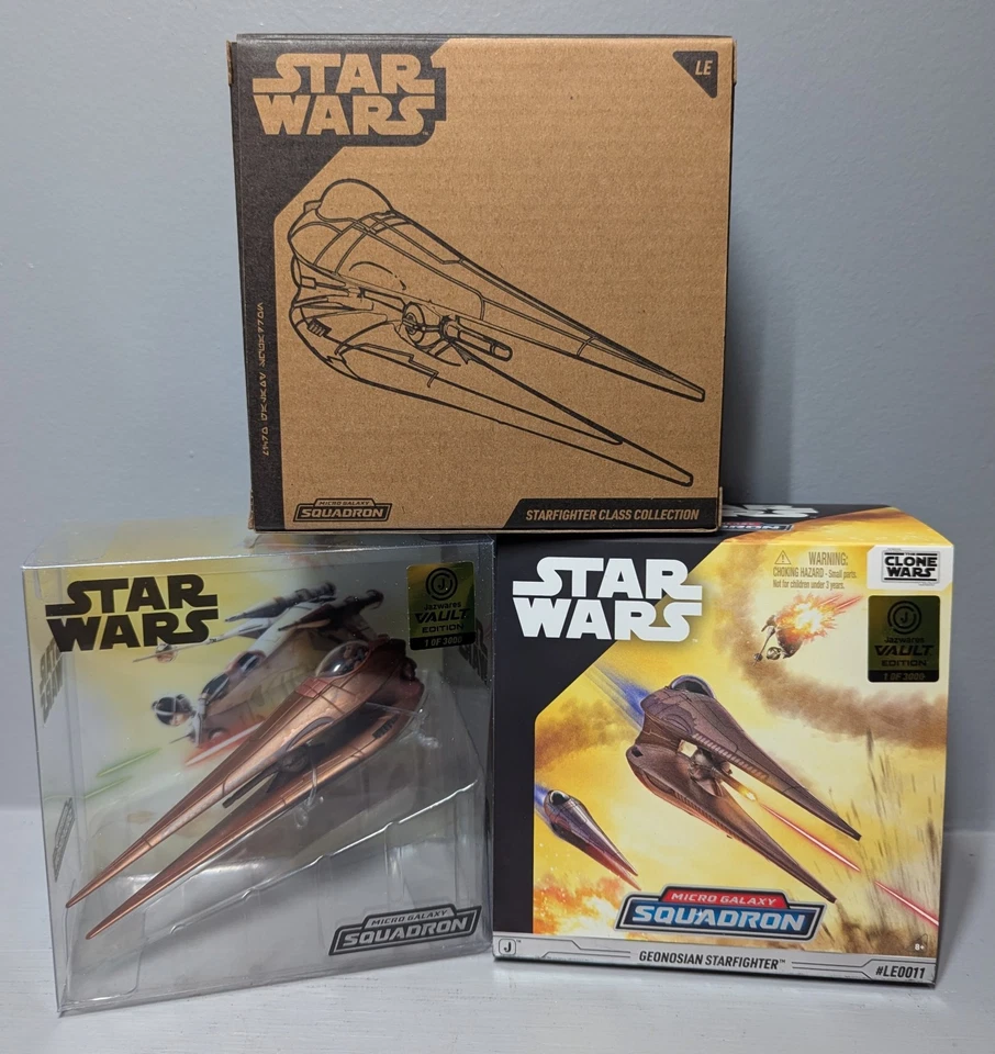 Geonosian Starfighter 2025 Jazwares Vault Star Wars Micro Galaxy Squadron - Изображение 1 из 1