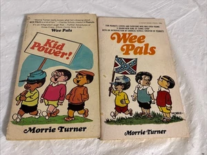 Kid Power + Wee Pals Morrie Turner 2 Vtg Paperback Signet. Comic Strip Books - Picture 1 of 6