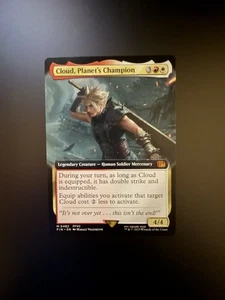 MTG Final Fantasy English Cloud, Planet's Champion Extended Art 0482 Non-Foil - Picture 1 of 2