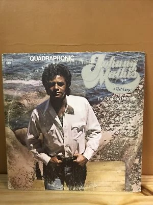 Johnny Mathis ‎– I'm Coming Home 1974 CQ32435 Quadraphonic Vinyl Record VG - Image 1 of 4