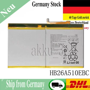 Für Huawei MediaPad M3 Lite 10 M2 10.0 HDN-W09 BAH-L01 BAH-L09 HB26A510EBC Akku - Photo 1/6