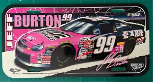 NASCAR Jeff Burton #99 Kunststoff Nummernschild Ford Taurus Roush Racing - Bild 1 von 2
