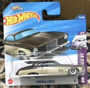 Hot Wheels 2025 Case B -Fish' D & Chip 'D Real Treasure Hunt RTH Short Card - Picture 1 of 3