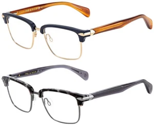 Rag & Bone Men's Browline Square Eyeglass Frames - RNB7038G - Picture 1 of 6