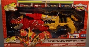 Power Rangers Dino Supercharge T-Rex Charge Morph Blaster Set Deluxe Morpher MIB - Picture 1 of 3