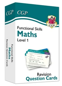 Functional Skills Maths Revision Question Cards - Level 1 Cgp - Picture 1 of 7