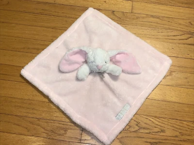 Manta/Lovey de seguridad Blankets & Beyond Pink Bunny Rabbit Foto 1 de 2