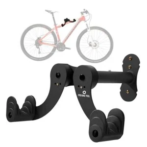 Bike Rack Garage - Durable Alloy Bicycle Storage System with Black Wall Mount - Picture 1 of 7