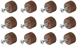 Häfele Fachbodenträger Estante Sopoprte de Base Cristal & Madera Regalstifte - Imagen 1 de 3