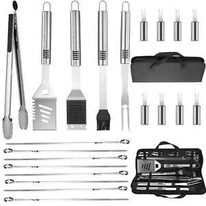 BBQ Grilling Tools Set16" Stainless Steel Grilling Accessories Kit for Men Gi... - Picture 1 of 7