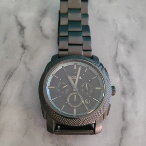 Fossil Machine FS5172 Herren-Armbanduhr Chronograph - schön - braucht Akku - Bild 1 von 7