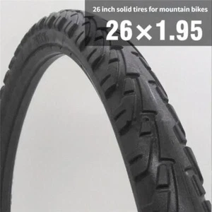 26*1.95 26 Inch Bicycle Solid Tire Anti Stab Riding Mtb Road Bike Solid Tyre Us - Picture 1 of 12