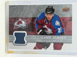 Camiseta deportiva Upper Deck UD Game Series 1 2008-09 Paul Stastny #GJ-PS - Imagen 1 de 2