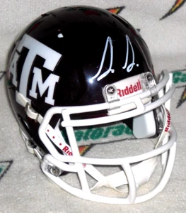 SHEMAR STEWART SIGNED TEXAS A&M AGGIES MINI HELMET  Cincinnati Bengals JSA Cert. - Picture 1 of 5