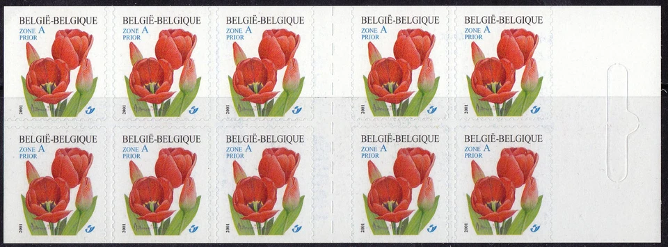 Belgium 2001 Booklet (PZB 40) Mint never Hinged - Image 1 of 1