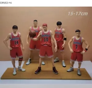 5 Stück Anime Figur SLAM DUNK Shohoku Basketball Team PVC Boxed Statue Modell Geschenk - Bild 1 von 3