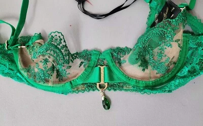 Sujetador Demi Honey Birdette con aros sin forro nuevo con etiquetas talla 30B #H5648 Foto 1 de 4