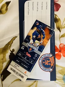 GAVIN CECCHINI First 2 Major League Hits Stub Tick Mets Vs Phillies Sept 24,2016 - Picture 1 of 8