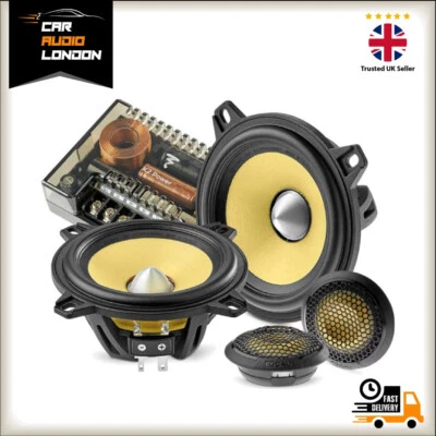 Focal ES100KE ELITE K2 Power 120 Watts 4" 2-Way Component Speakers - Image 1 of 4