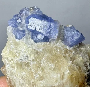 46 GM Color Change Blue Hackmanite Crystals On Matrix From Badakhshan @Afg - Picture 1 of 13