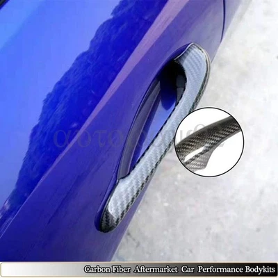 Carbon Fiber Door Handle Cover TrimFor Maserati GranTurismo GT GTS MC 2008-2019 - Image 1 of 4