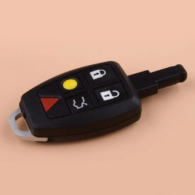Black 5Buttons Remote Key Shell Case Fob fit for Volvo C30 C70 S40 V50 - Image 1 of 4