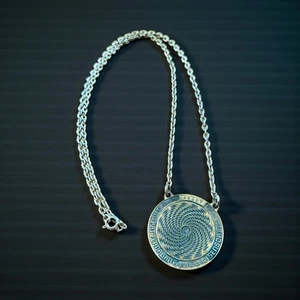 Vintage 1976 Pat Flanagan Experimental Sensor II Bronze Sensory Pendant - Bild 1 von 3