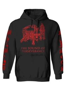 Sudadera con Capucha Death The Sound Of Perseverance Logo Oficial Para Hombre Pullover Negro - Imagen 1 de 3