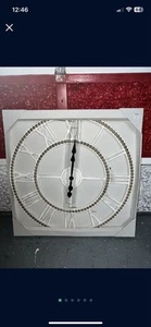 Decorative Large Kirkland Brand Wall Clock - Picture 1 of 6