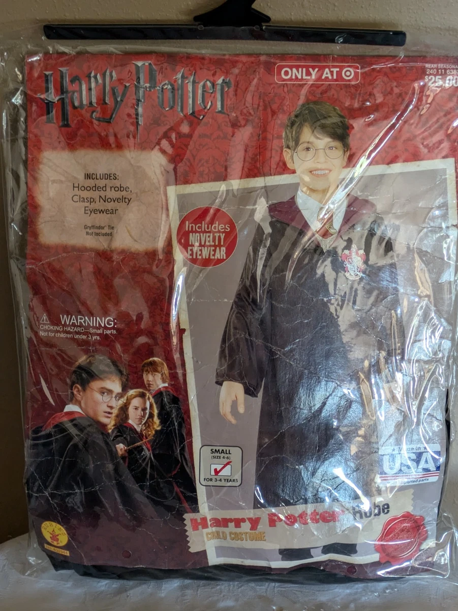 Rubie's Official Harry Potter Gryffindor Robe Costume For Kids - Age 11-12, Includes Scarf & House Crest - View #9