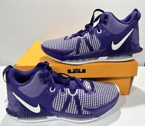 Scarpe da basket Nike LeBron Witness 7 TB Court viola DZ3299-500 da uomo taglia 12 - Foto 1 di 6