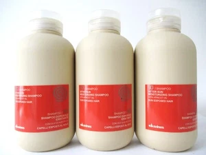DAVINES SU AFTER SUN MOISTURIZING SHAMPOO WITH APROCOT OIL 8.45 oz x 3 - Picture 1 of 2