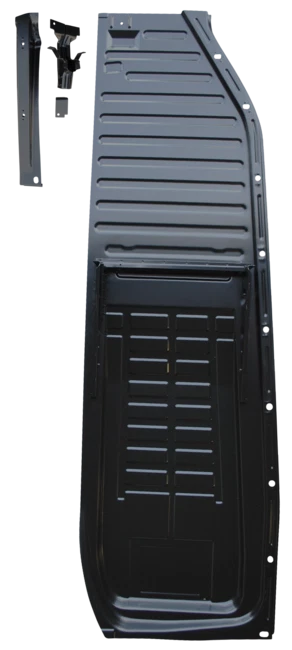 Floor Pan Half Passenger Side 50-70 Volkswagen Beetle (Key Parts # KVW24001R) - Image 1 of 1