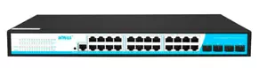 Porta Ethernet gestita 24 porte 10/100/1000M + 4 porte in fibra Gigabit uplink - Foto 1 di 8