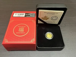 2022 $8 Pure Gold Coin - Earth Dragon - Picture 1 of 2