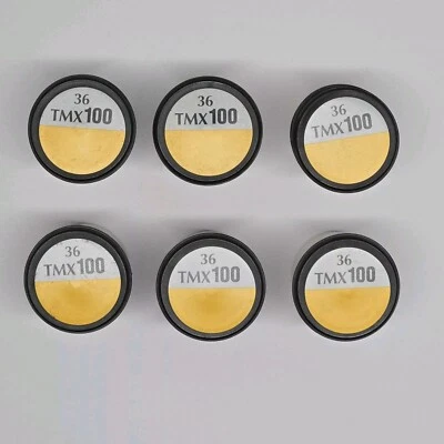 6 Rolls Kodak TMX T-max100 36 Exposure Pro Black & White 35mm Film New Witho Box - Image 1 of 2