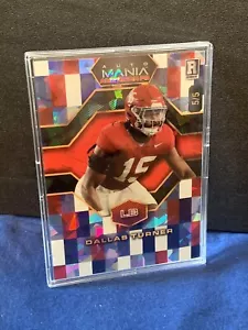 Dallas Turner 2024 Wild Card American FB National Exclusivo Novato 5/5 Alabama - Imagen 1 de 1