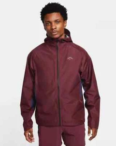 NK Trail Cosmic Peaks Gore-Tex Jacket Maroon FB7532-681 Men Multi Sz Retail 250$ - Picture 1 of 8