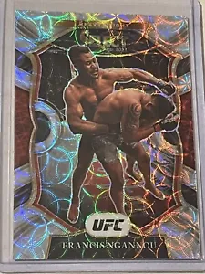 Francis Ngannou 2021 UFC Select Concourse Silver Scope Prizm Card #92 Champion - Picture 1 of 2