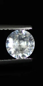 0.96CTS UNIQUE HIGH-END NATURAL SUPERB STUNNING WHITE SAPPHIRE LOOSE GEMSTONE - Picture 1 of 2