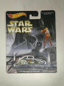 Skywalker Hot Wheels 2016 Pop Culture Star Wars '34 Chrysler Airflow Real Riders - Picture 1 of 7