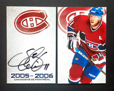 SAKU KOIVU AUTHENTIC AUTOGRAPH 2005-06 MONTREAL CANADIENS PROMO PICTURE    10192