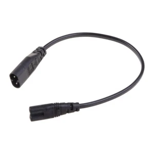 IEC320 C8 Male Plug To IEC320 C7 Female Power Extension Cable Cord C7 To C8 - Afbeelding 1 van 8