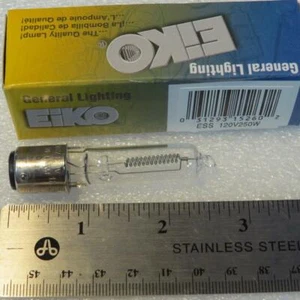 EIKO ESS 120V 250W Modeling Pool Lamp Bulb AVG Life 2000Hrs Made in Vietnam - Picture 1 of 4