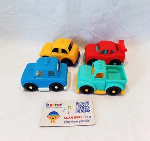 Mini Riders Battats coches de juguete para niños pequeños, taxi recogida policía coche deportivo 12 meses+ - Imagen 1 de 5