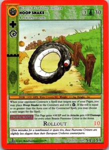 MetaZoo CCG Hoop Snake 54/159 Non-Holo Cryptid Nation Second Edition 2nd - Picture 1 of 1