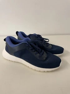 Marks Spencer Good move Trainers Blue White Lightweight Size 6 - Picture 1 of 12