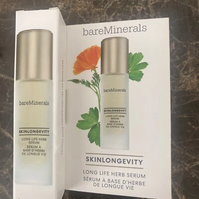 bareMinerals SKINLONGEVITY Long Life Herb Serum Mini Size 8ml/.27floz - Image 1 of 2